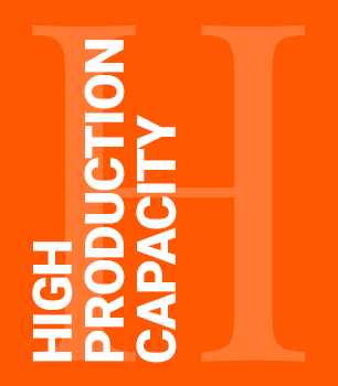AGCM / High production capacity